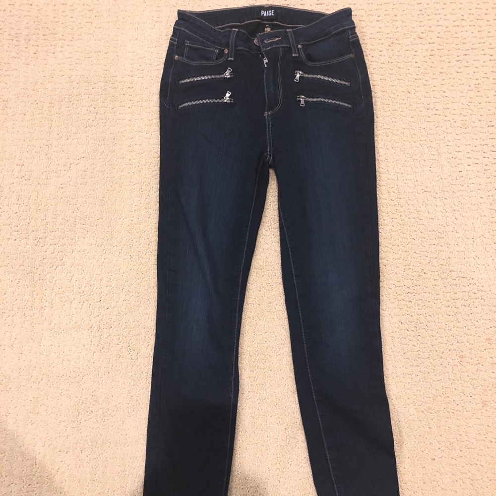 Paige edgemont high rise jeans